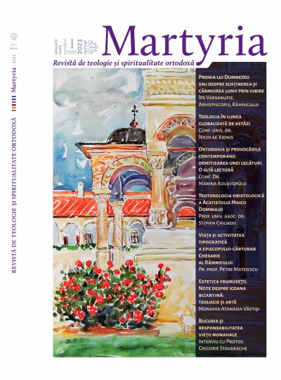 Martyria, ianuarie-iunie 2023, numărul 1